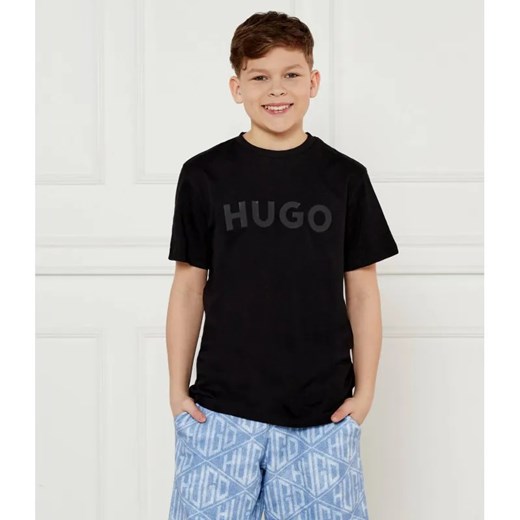 HUGO KIDS T-shirt | Regular Fit ze sklepu Gomez Fashion Store w kategorii T-shirty chłopięce - zdjęcie 185003796