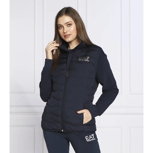 EA7 Bezrękawnik | Regular Fit ze sklepu Gomez Fashion Store w kategorii Kamizelki damskie - zdjęcie 185003799