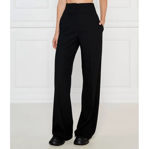 HUGO Spodnie Himia | Relaxed fit ze sklepu Gomez Fashion Store w kategorii Spodnie damskie - zdjęcie 185003819