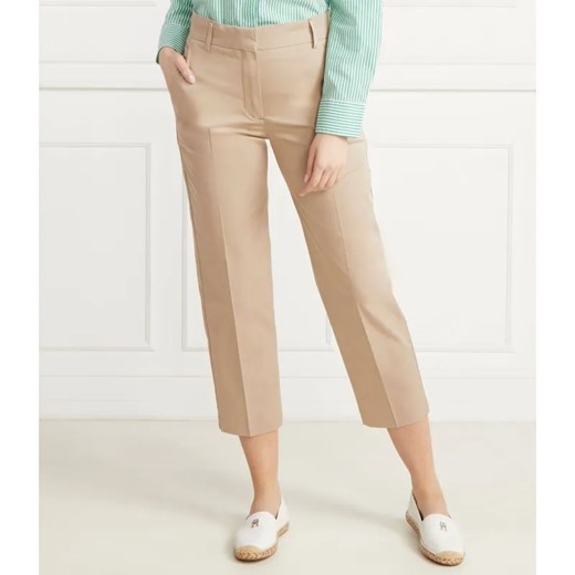 Tommy Hilfiger Spodnie chino | Straight fit ze sklepu Gomez Fashion Store w kategorii Spodnie damskie - zdjęcie 185003836