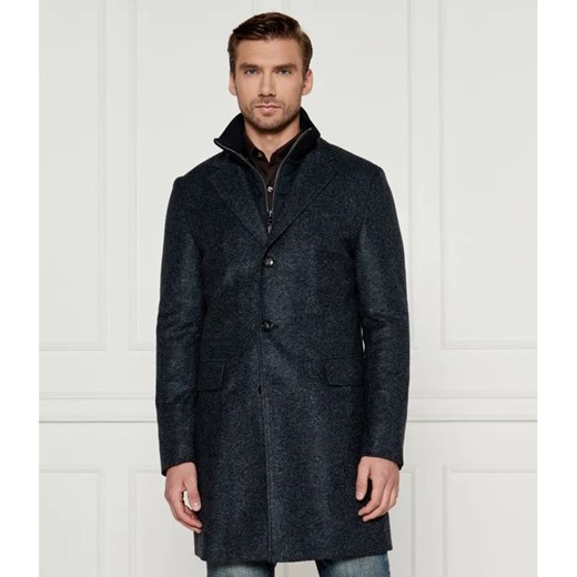 BOSS BLACK Płaszcz 2w1 h-hyde | z dodatkiem wełny ze sklepu Gomez Fashion Store w kategorii Płaszcze męskie - zdjęcie 185003955