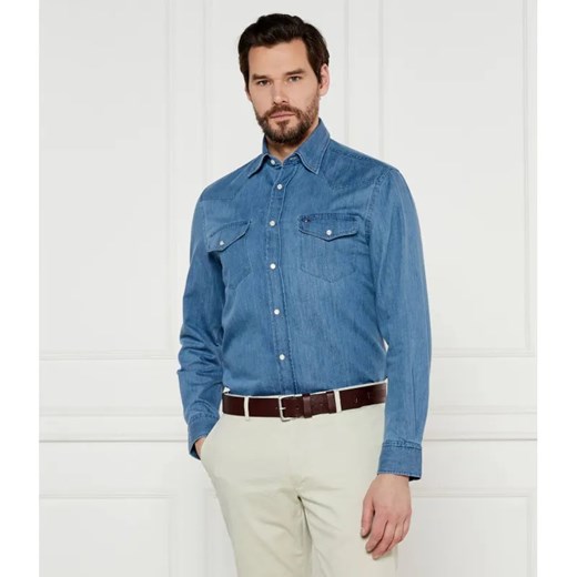 Tommy Hilfiger Jeansowa koszula | Regular Fit ze sklepu Gomez Fashion Store w kategorii Koszule męskie - zdjęcie 185003958