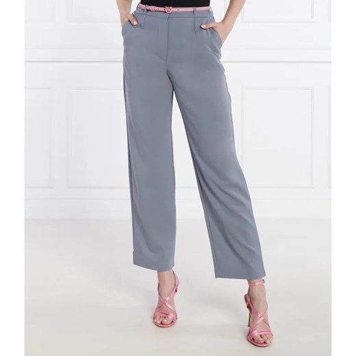 Samsøe Samsøe Spodnie Saluz | Loose fit | z dodatkiem wełny ze sklepu Gomez Fashion Store w kategorii Spodnie damskie - zdjęcie 185004039