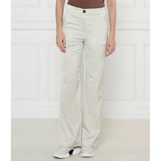 Marc Cain Spodnie WIGAN | Loose fit | high waist ze sklepu Gomez Fashion Store w kategorii Spodnie damskie - zdjęcie 185004126