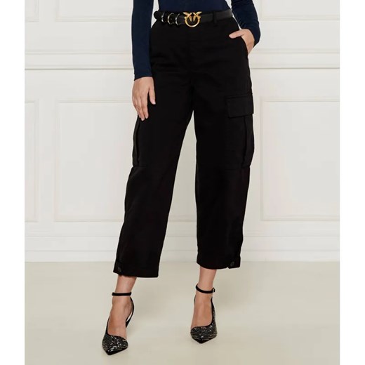 Pinko Spodnie cargo SONATA | Loose fit ze sklepu Gomez Fashion Store w kategorii Spodnie damskie - zdjęcie 185004146