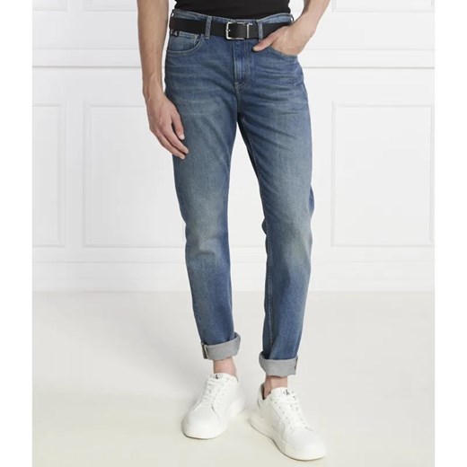 Calvin Klein Jeans Jeansy TAPER | Slim Fit ze sklepu Gomez Fashion Store w kategorii Jeansy męskie - zdjęcie 185004228