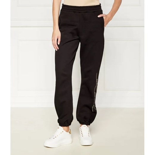 Karl Lagerfeld Spodnie dresowe | Regular Fit ze sklepu Gomez Fashion Store w kategorii Spodnie damskie - zdjęcie 185004305