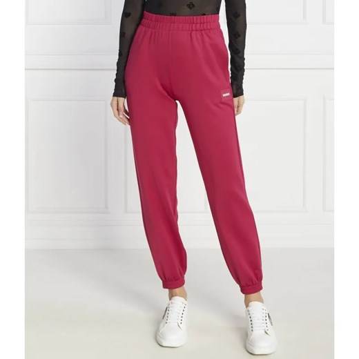 Hugo Bodywear Spodnie dresowe PURE | Relaxed fit ze sklepu Gomez Fashion Store w kategorii Spodnie damskie - zdjęcie 185004337