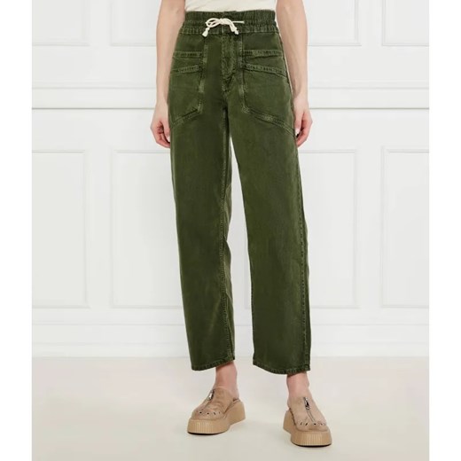 Ba&sh Jeansy FIMA | Relaxed fit | z dodatkiem lnu ze sklepu Gomez Fashion Store w kategorii Jeansy damskie - zdjęcie 185004348