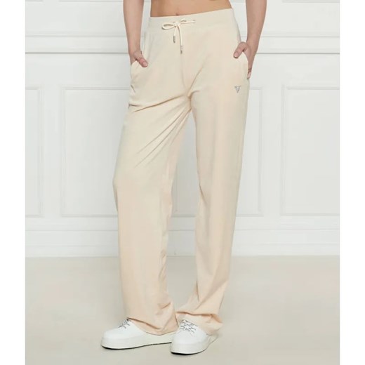 GUESS ACTIVE Spodnie dresowe COUTURE | Straight fit ze sklepu Gomez Fashion Store w kategorii Spodnie damskie - zdjęcie 185004356