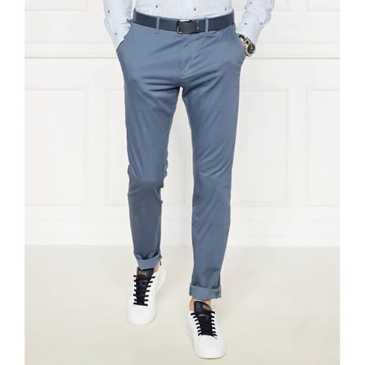 Tommy Hilfiger Spodnie chino | Slim Fit | stretch ze sklepu Gomez Fashion Store w kategorii Spodnie męskie - zdjęcie 185004359