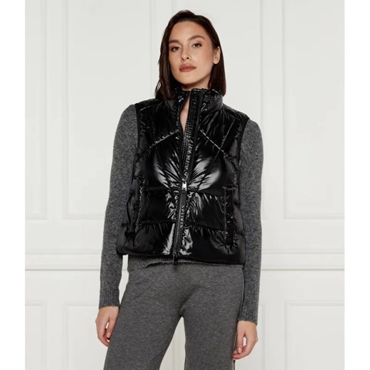 Marc Cain Puchowy bezrękawnik | Loose fit ze sklepu Gomez Fashion Store w kategorii Kamizelki damskie - zdjęcie 185004425