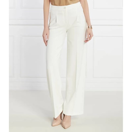 Marc Cain Spodnie | flare fit | high waist ze sklepu Gomez Fashion Store w kategorii Spodnie damskie - zdjęcie 185004436