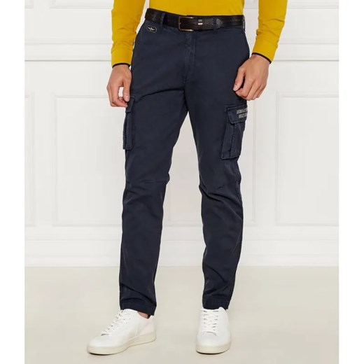 Aeronautica Militare Spodnie cargo | Slim Fit ze sklepu Gomez Fashion Store w kategorii Spodnie męskie - zdjęcie 185004528