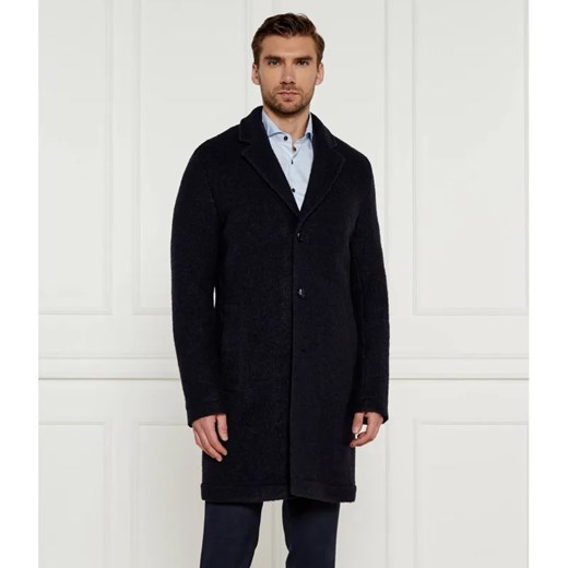BOSS BLACK Wełniany płaszcz Hyde ze sklepu Gomez Fashion Store w kategorii Płaszcze męskie - zdjęcie 185004565