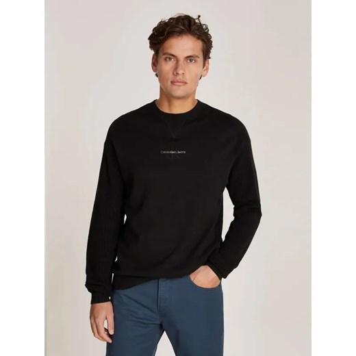 Calvin Klein Jeans Sweter | Regular Fit ze sklepu Gomez Fashion Store w kategorii Swetry męskie - zdjęcie 185004675