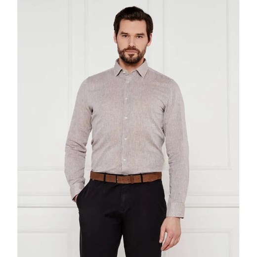 Joop! Koszula Pit-W | Slim Fit | z dodatkiem lnu ze sklepu Gomez Fashion Store w kategorii Koszule męskie - zdjęcie 185004765