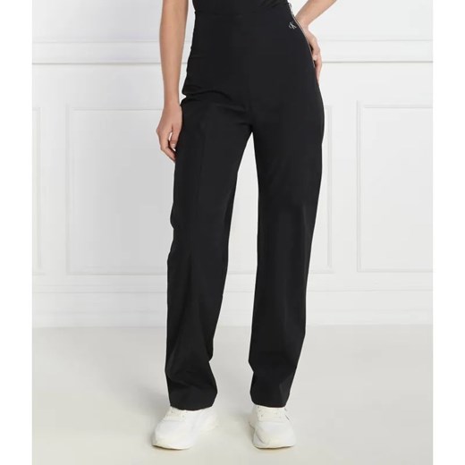 Calvin Klein Jeans Spodnie | Straight fit ze sklepu Gomez Fashion Store w kategorii Spodnie damskie - zdjęcie 185004777