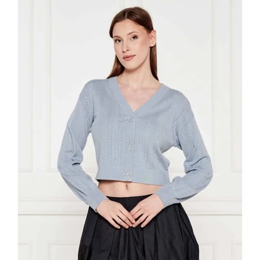 GUESS Kardigan LYLA | Cropped Fit ze sklepu Gomez Fashion Store w kategorii Swetry damskie - zdjęcie 185004809