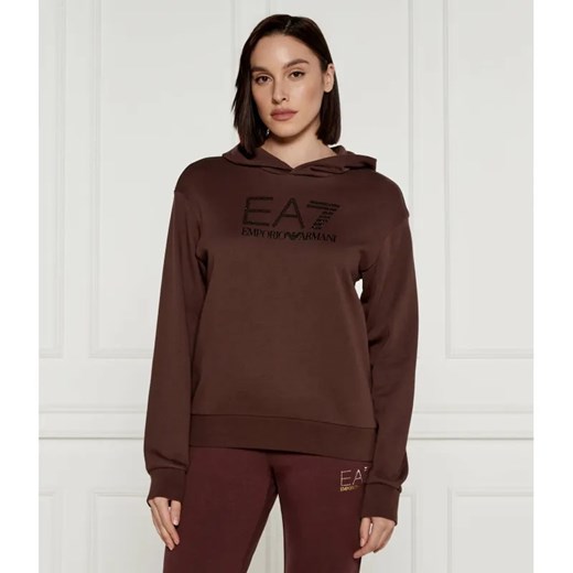 EA7 Bluza | Regular Fit ze sklepu Gomez Fashion Store w kategorii Bluzy damskie - zdjęcie 185004818