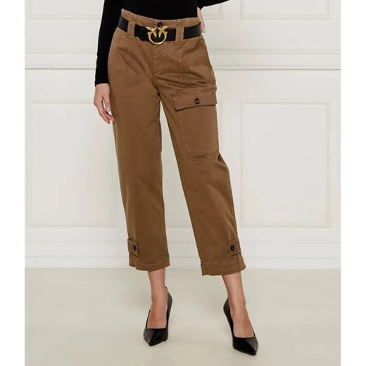Pinko Spodnie cargo GLOBO | Regular Fit ze sklepu Gomez Fashion Store w kategorii Spodnie damskie - zdjęcie 185004865