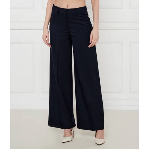 Marc O' Polo Spodnie | flare fit | z dodatkiem wełny ze sklepu Gomez Fashion Store w kategorii Spodnie damskie - zdjęcie 185004946