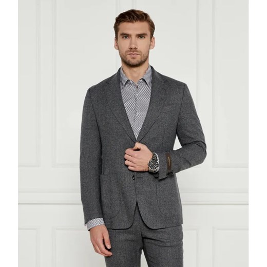Windsor Wełniana marynarka Travel | Slim Fit ze sklepu Gomez Fashion Store w kategorii Marynarki męskie - zdjęcie 185005065