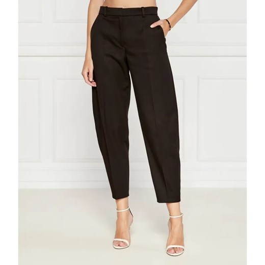 HUGO Spodnie Hazana | Loose fit ze sklepu Gomez Fashion Store w kategorii Spodnie damskie - zdjęcie 185005066
