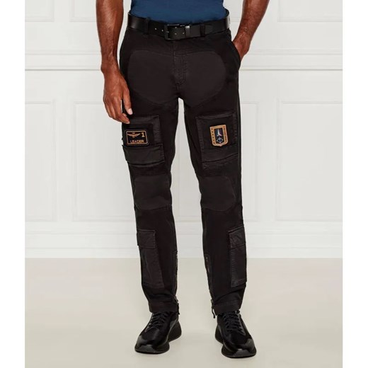 Aeronautica Militare Spodnie cargo ANTI-G | Regular Fit ze sklepu Gomez Fashion Store w kategorii Spodnie męskie - zdjęcie 185005086