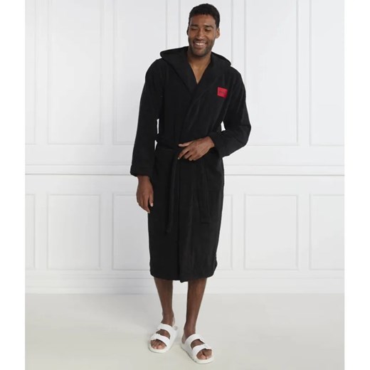 Hugo Bodywear Szlafrok Terry Gown Hooded | Regular Fit ze sklepu Gomez Fashion Store w kategorii Szlafroki męskie - zdjęcie 185005148