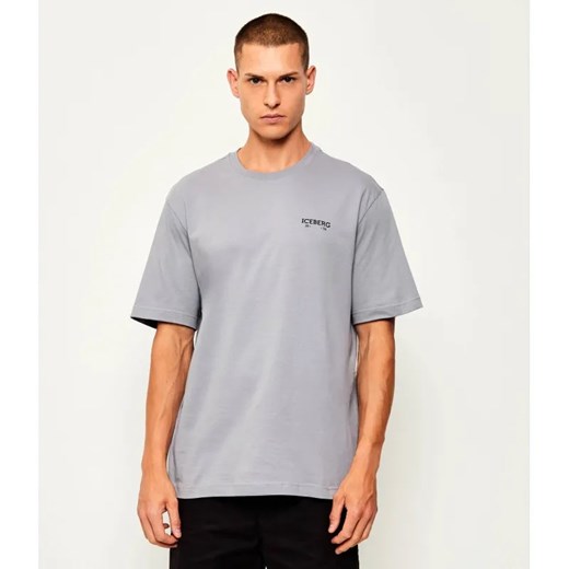 Iceberg T-shirt | Regular Fit ze sklepu Gomez Fashion Store w kategorii T-shirty męskie - zdjęcie 185005168