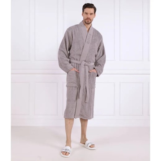 BOSS BLACK Szlafrok PLAIN | Relaxed fit ze sklepu Gomez Fashion Store w kategorii Szlafroki męskie - zdjęcie 185005187