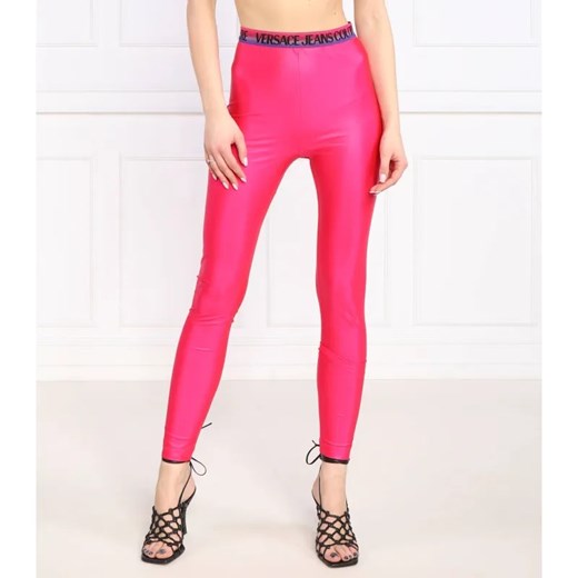 Versace Jeans Couture Legginsy | Slim Fit ze sklepu Gomez Fashion Store w kategorii Spodnie damskie - zdjęcie 185005317