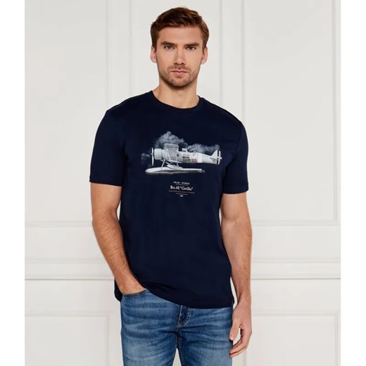 Aeronautica Militare T-shirt | Regular Fit ze sklepu Gomez Fashion Store w kategorii T-shirty męskie - zdjęcie 185005397