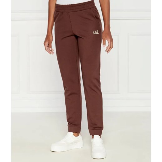 EA7 Spodnie dresowe | Regular Fit ze sklepu Gomez Fashion Store w kategorii Spodnie damskie - zdjęcie 185005428