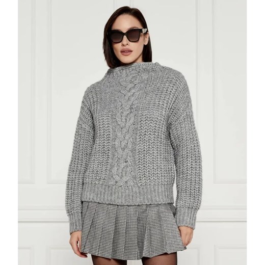 Liu Jo Sweter | Regular Fit | z dodatkiem wełny ze sklepu Gomez Fashion Store w kategorii Swetry damskie - zdjęcie 185005549