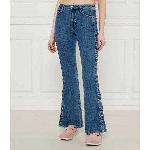 GUESS Jeansy SEXY | flare fit Guess 28/32 Gomez Fashion Store wyprzedaż