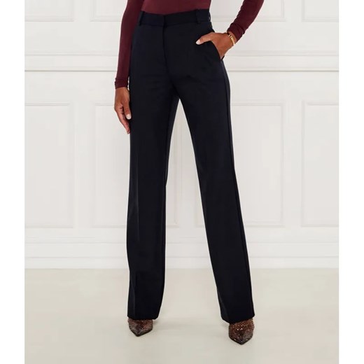 Pinko Spodnie chino | Regular Fit | z dodatkiem wełny ze sklepu Gomez Fashion Store w kategorii Spodnie damskie - zdjęcie 185005616