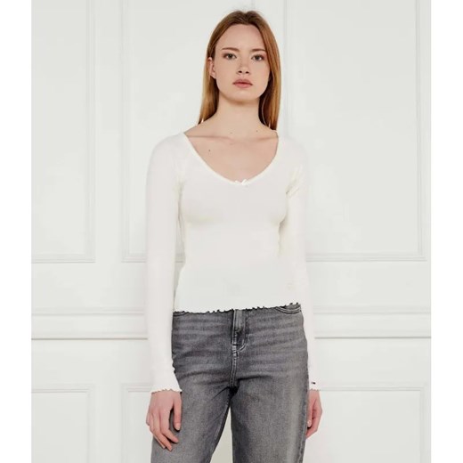 Tommy Jeans Bluzka | Slim Fit ze sklepu Gomez Fashion Store w kategorii Bluzki damskie - zdjęcie 185005618