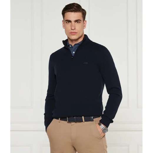 BOSS BLACK Wełniany sweter Emarlo | Regular Fit ze sklepu Gomez Fashion Store w kategorii Swetry męskie - zdjęcie 185005798