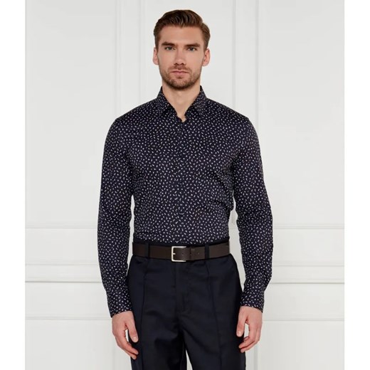 BOSS BLACK Koszula H-HANK | Slim Fit | stretch ze sklepu Gomez Fashion Store w kategorii Koszule męskie - zdjęcie 185005836