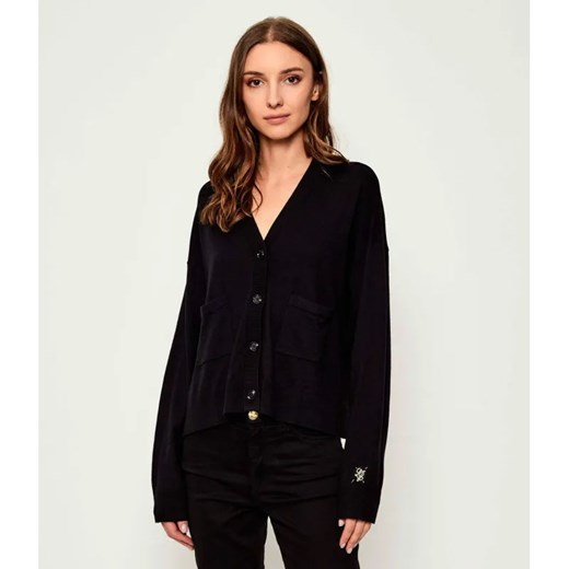 Liu Jo Kardigan | Regular Fit | z dodatkiem wełny ze sklepu Gomez Fashion Store w kategorii Swetry damskie - zdjęcie 185005957