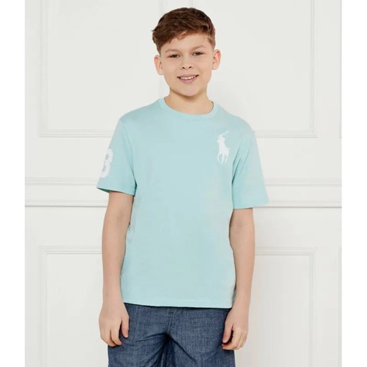 POLO RALPH LAUREN T-shirt | Regular Fit ze sklepu Gomez Fashion Store w kategorii T-shirty chłopięce - zdjęcie 185005975