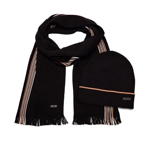 BOSS BLACK Szal + czapka Enzo Set ze sklepu Gomez Fashion Store w kategorii Czapki zimowe męskie - zdjęcie 185006028