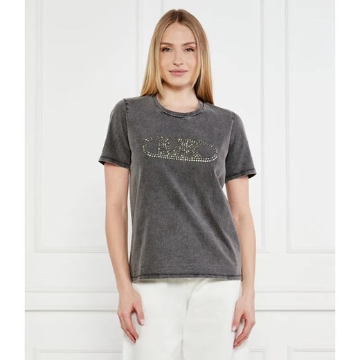 Michael Kors T-shirt EMPIRE | Regular Fit ze sklepu Gomez Fashion Store w kategorii Bluzki damskie - zdjęcie 185006035