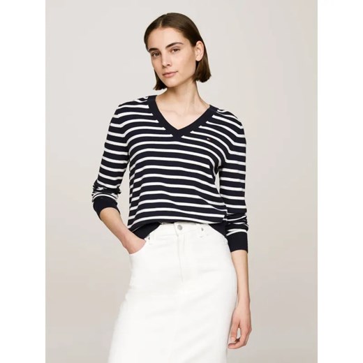 Tommy Hilfiger Sweter | Regular Fit ze sklepu Gomez Fashion Store w kategorii Swetry damskie - zdjęcie 185006048