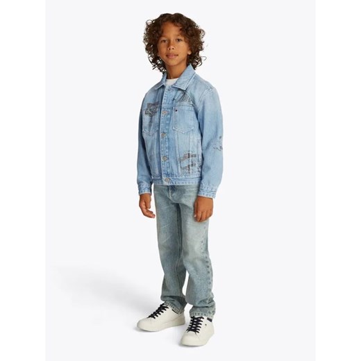 Tommy Hilfiger Jeansowa kurtka | Oversize fit ze sklepu Gomez Fashion Store w kategorii Kurtki chłopięce - zdjęcie 185006105