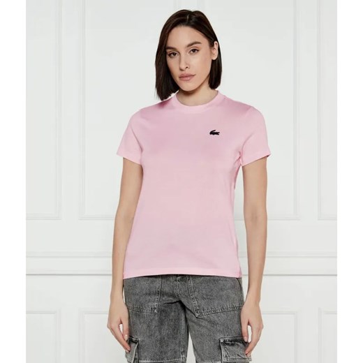 Lacoste T-shirt | Slim Fit ze sklepu Gomez Fashion Store w kategorii Bluzki damskie - zdjęcie 185006138