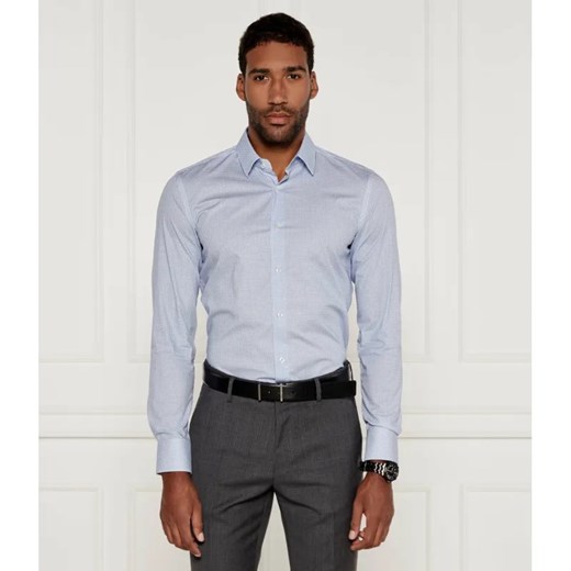 BOSS BLACK Koszula H HANK s kent C1 | Slim Fit ze sklepu Gomez Fashion Store w kategorii Koszule męskie - zdjęcie 185006189