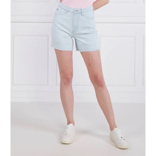 Tommy Hilfiger Szorty DNM STRAIGHT SHORT HW KIRA | Regular Fit ze sklepu Gomez Fashion Store w kategorii Szorty - zdjęcie 185006249